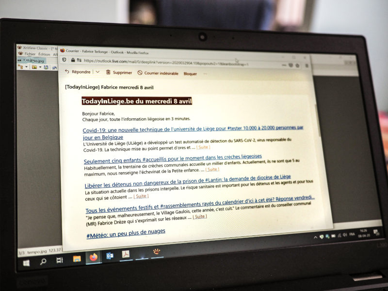 Skynet-Proximus bloque la réception des infos quotidiennes de Today in Liège