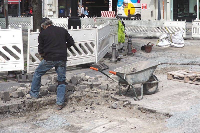 Les chantiers de la Ville sont progressivement en train de redémarrer
