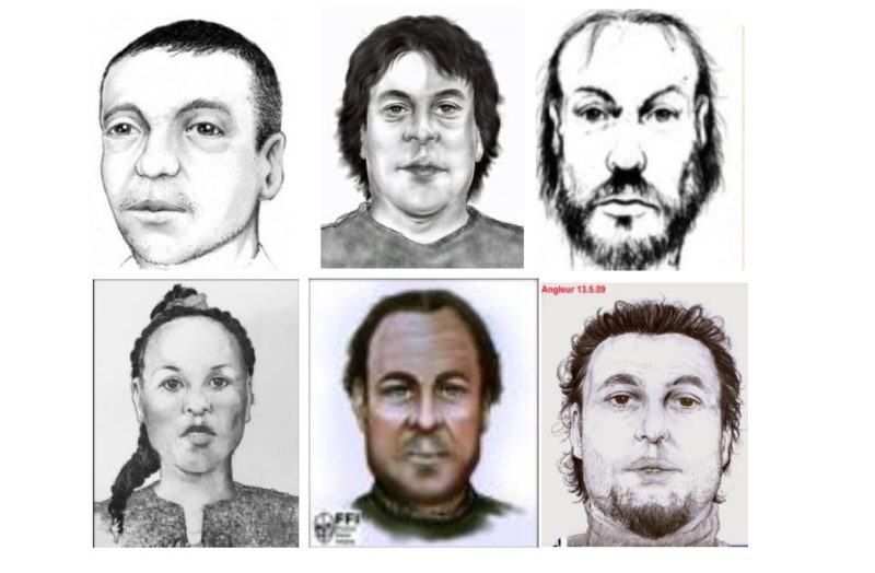 Cold cases: la police cherche à identifier 7 portraits de personnes décédées à Liège