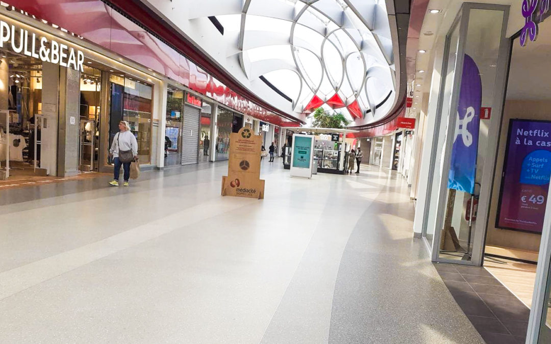 Galeries et commerces: ce n’était pas le rush hier pour la réouveture