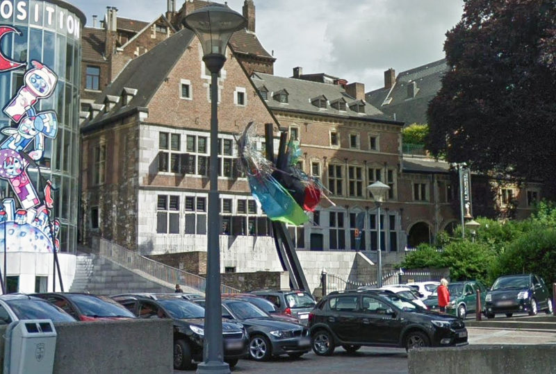 La sculpture d’Arne Quinze retirée de l’hôtel de Bocholtz… qui pourrait être revendu par F.Fornieri
