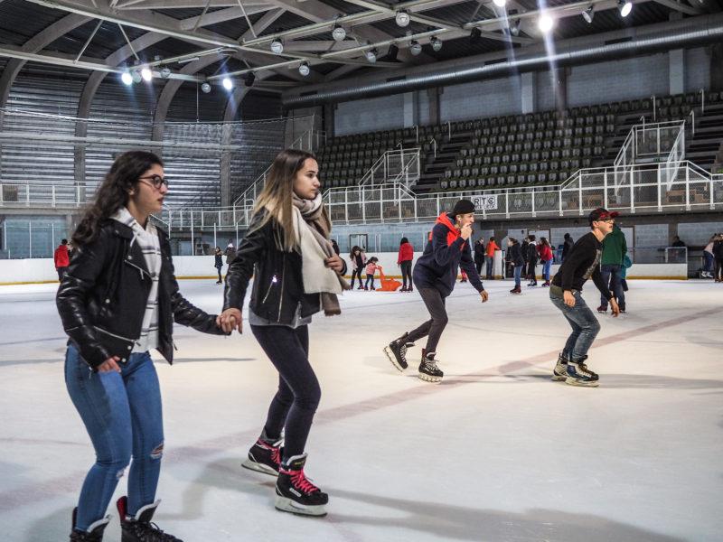 Réouverture de la patinoire de la Médiacité ce lundi