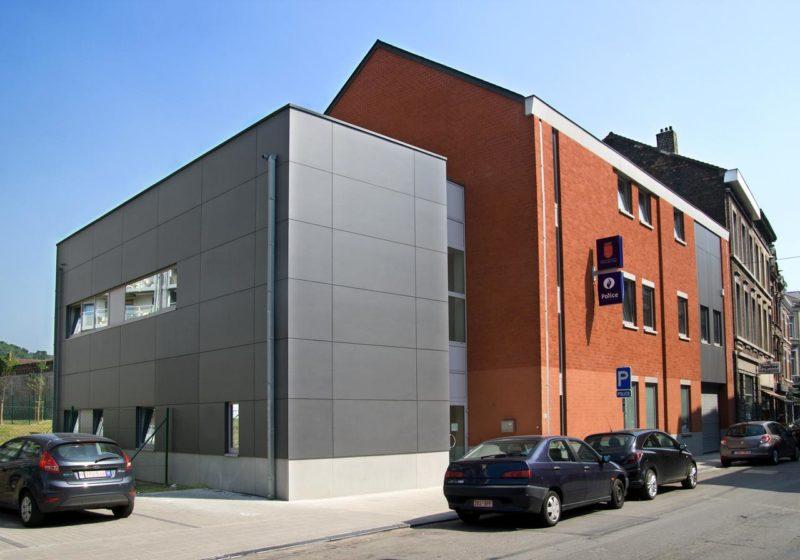 Commissariat de Saint-Léonard: seul l’accueil est fermé et la police reste dans le bâtiment