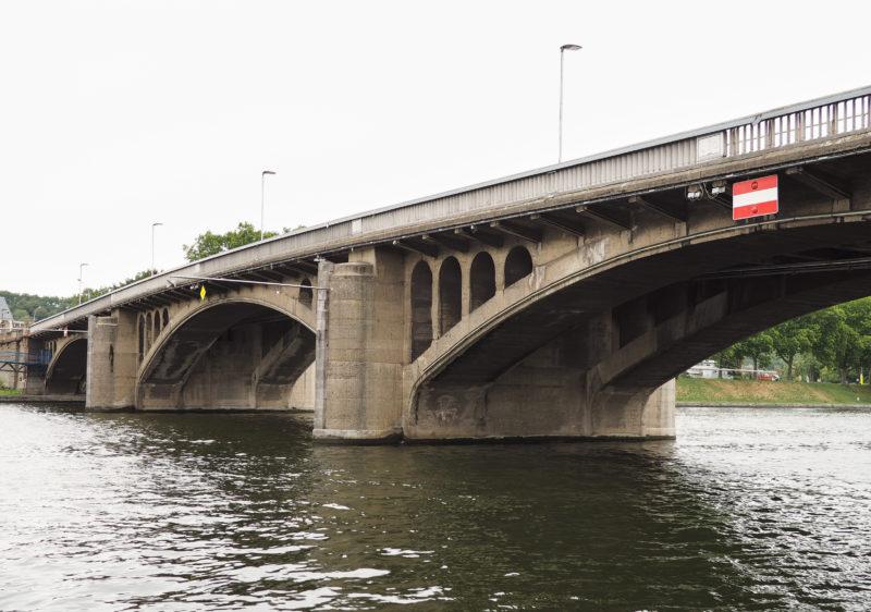 Fermeture du Pont Atlas à la circulation automobile dans le cadre du chantier du tram
