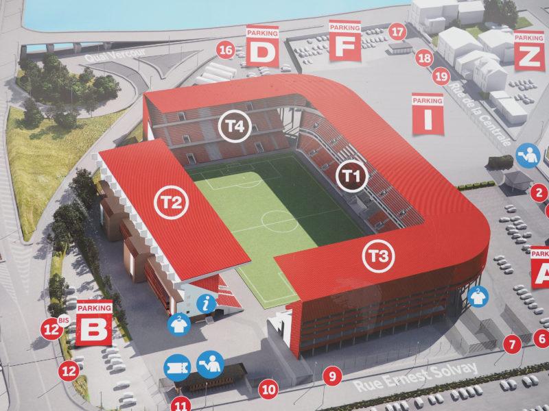 Avis favorable du collège pour le nouveau stade du Standard