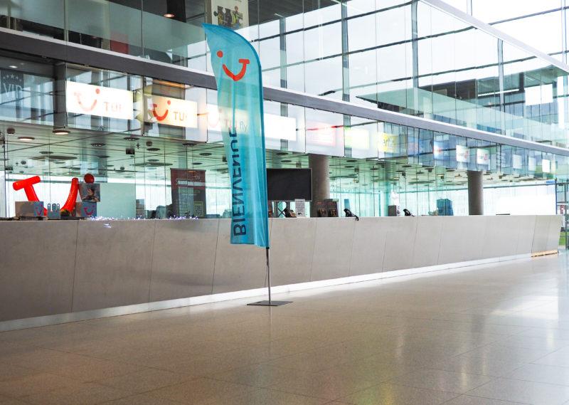 TUI en pause: le terminal passagers de Liège Airport désespérément vide
