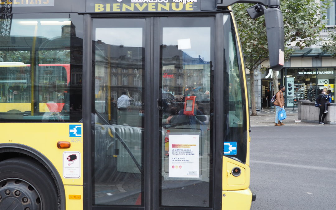 Déviations des derniers bus et report d’arrêts pour les lignes 1 et 4 place Saint-Lambert