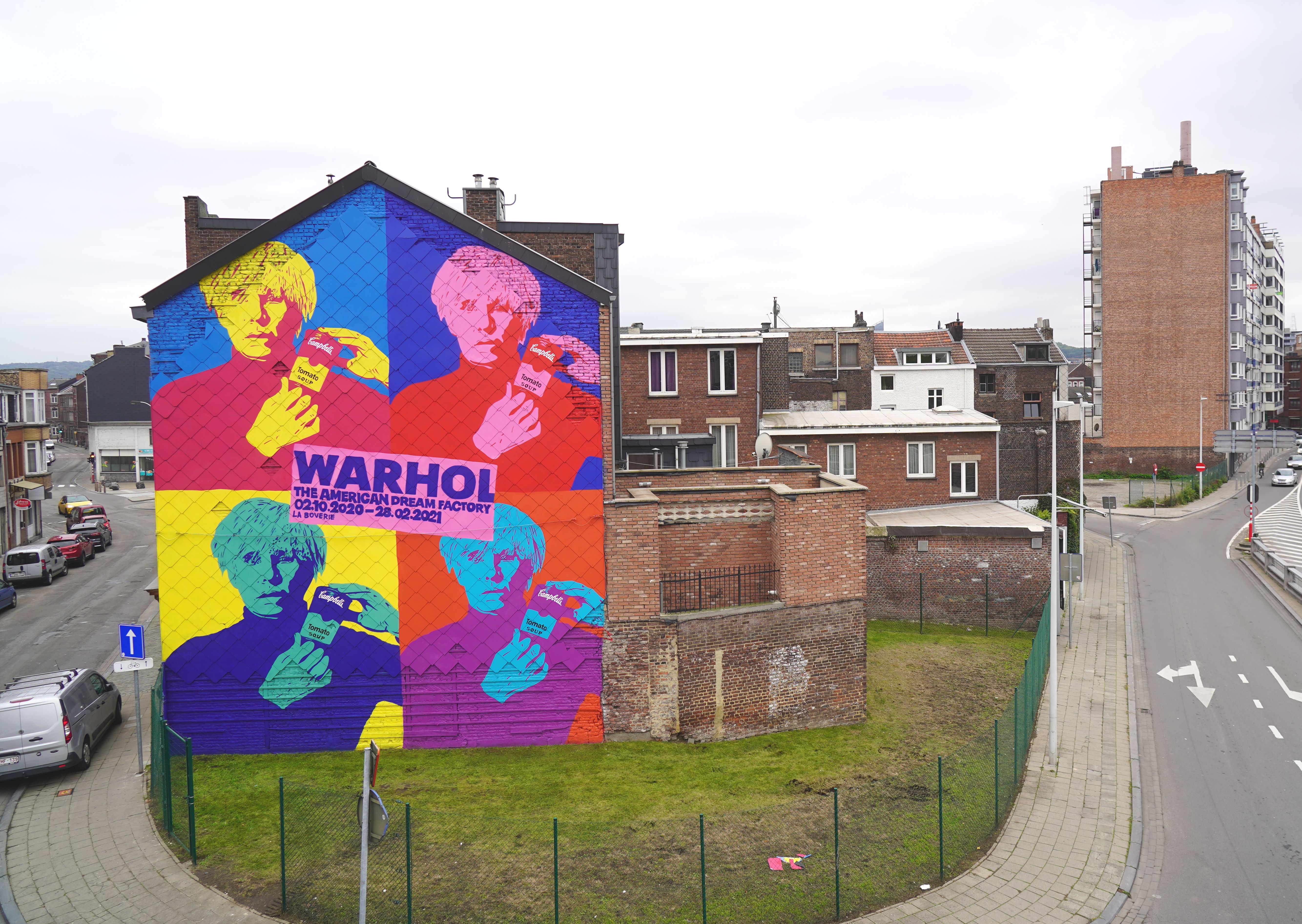 Nouvelle fresque monumentale en hommage à Andy Warhol