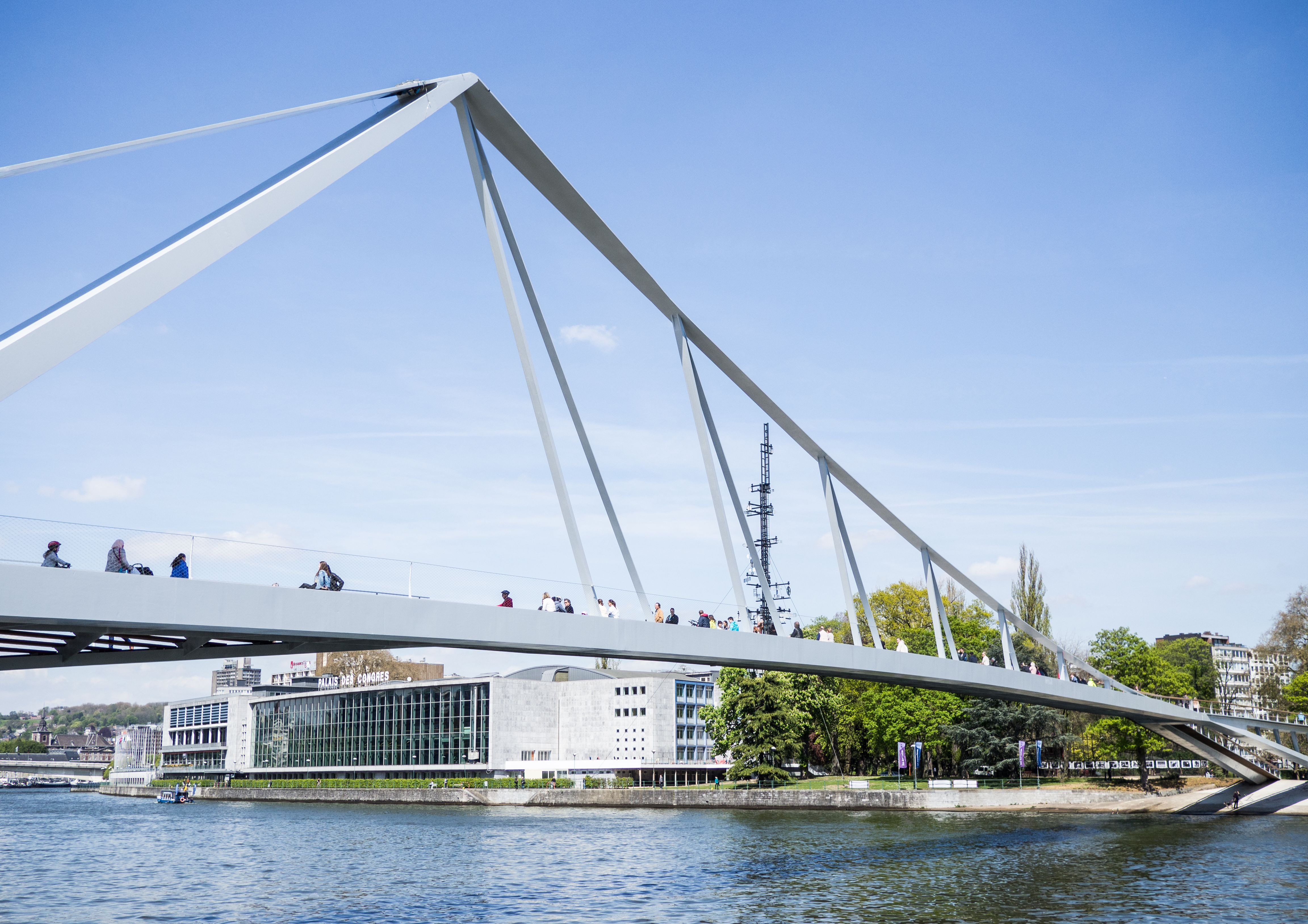 Vers un classement de la passerelle “La Belle Liégeoise”