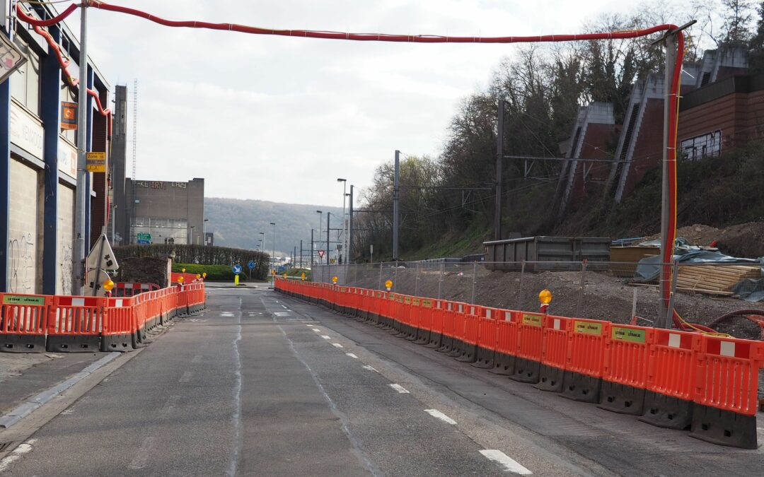 Val-Benoît: fermeture de la rue Ernest Solvay pour la reconstruction du pont des Tilleuls