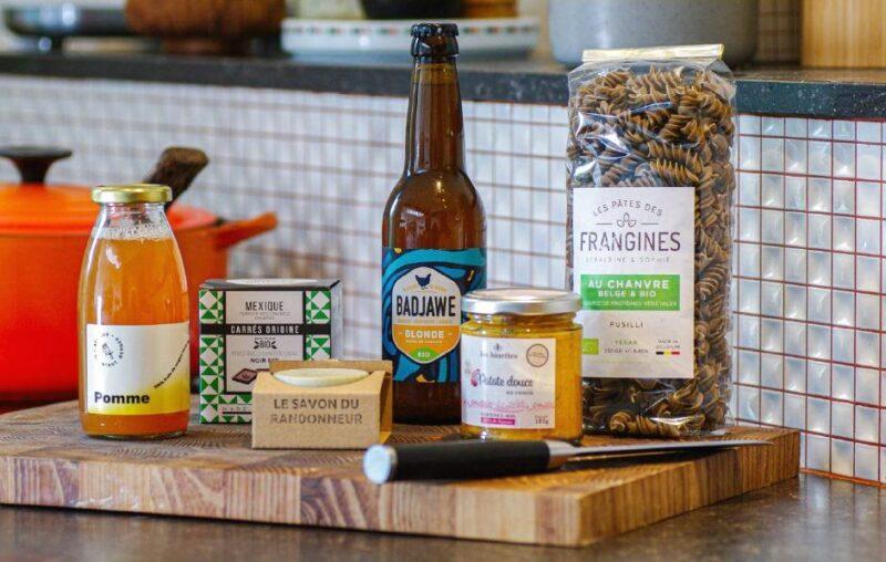 Bière, savon, jus, tartinade aux carottes… : un nouveau coffret cadeau pour soutenir l’artisanat bio local