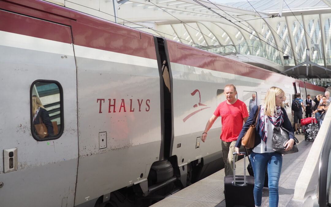 Plus de Thalys en gare des Guillemins pendant un mois