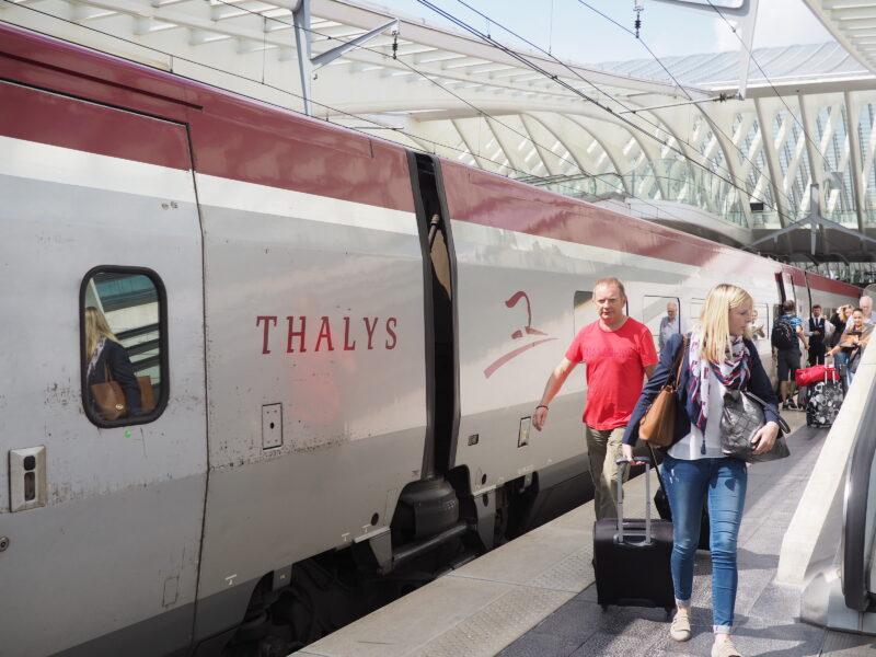 Plus de Thalys en gare des Guillemins pendant un mois
