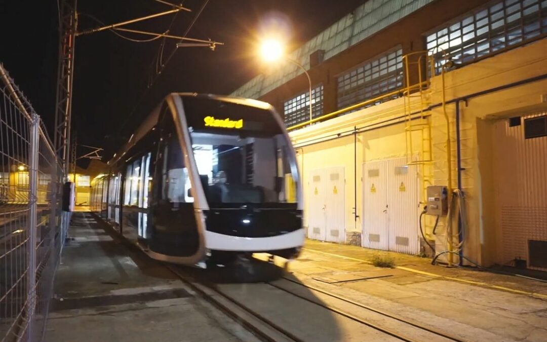 Voici la vidéo pour entendre et voir circuler le futur tram de Liège