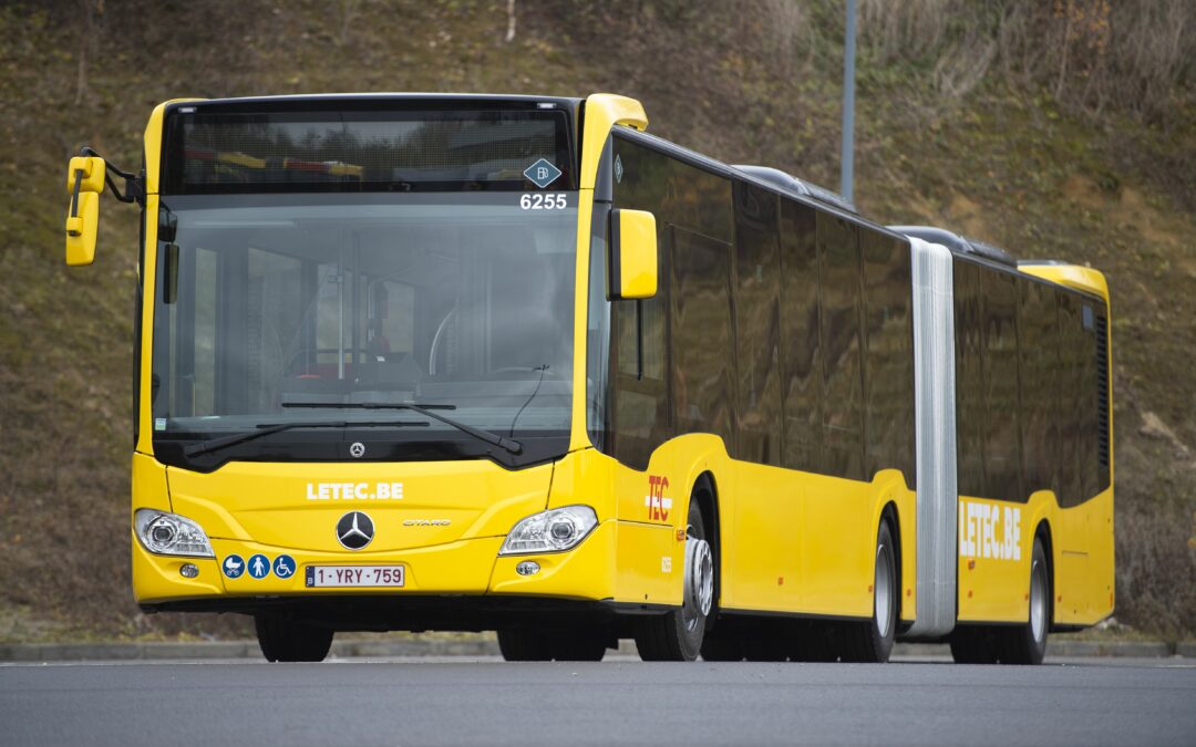 Nouveau bus articulé hybride sur la ligne 48