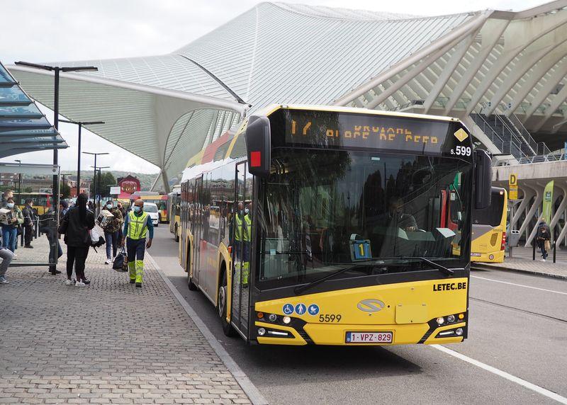 Renforcement des lignes de bus connectant le centre de Liège aux hôpitaux