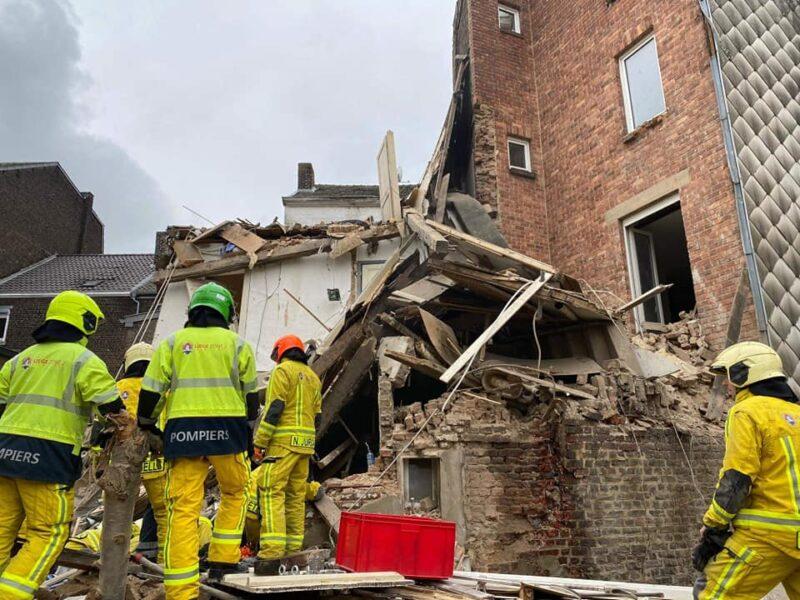 Une maison de la rue de Fragnée explose: 7 blessés et 23 personnes évacuées