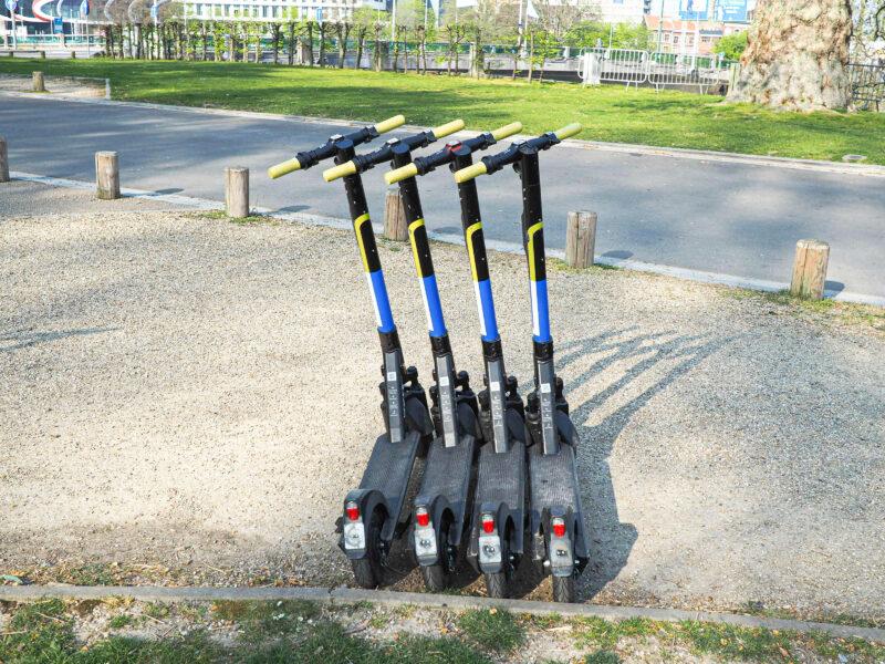 Un nouveau loueur de trottinettes électriques propose aux Liégeois de partager les gains
