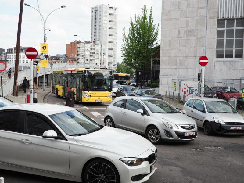 Les mesures Covid ont eu une incidence sur les embouteillages à Liège