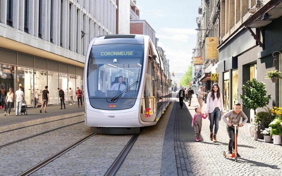 Les premiers rails du tram posés au centre-ville dans les prochains jours