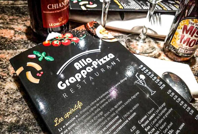 La pizzeria Alla Grappa de la rue de la Madeleine en faillite