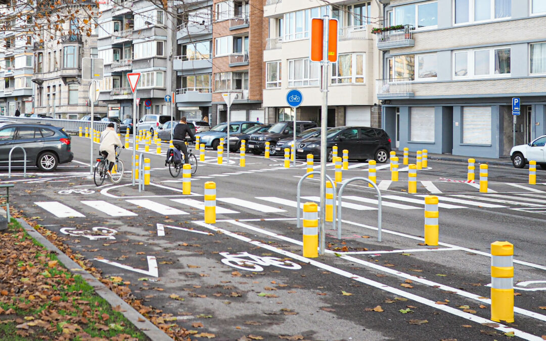 Nouvelle piste cyclable sous la trémie Van Beneden: les cyclistes priés de quitter le RAVeL