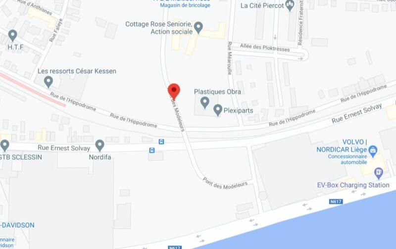 Travaux de reconstruction du pont des Modeleurs de vendredi à lundi