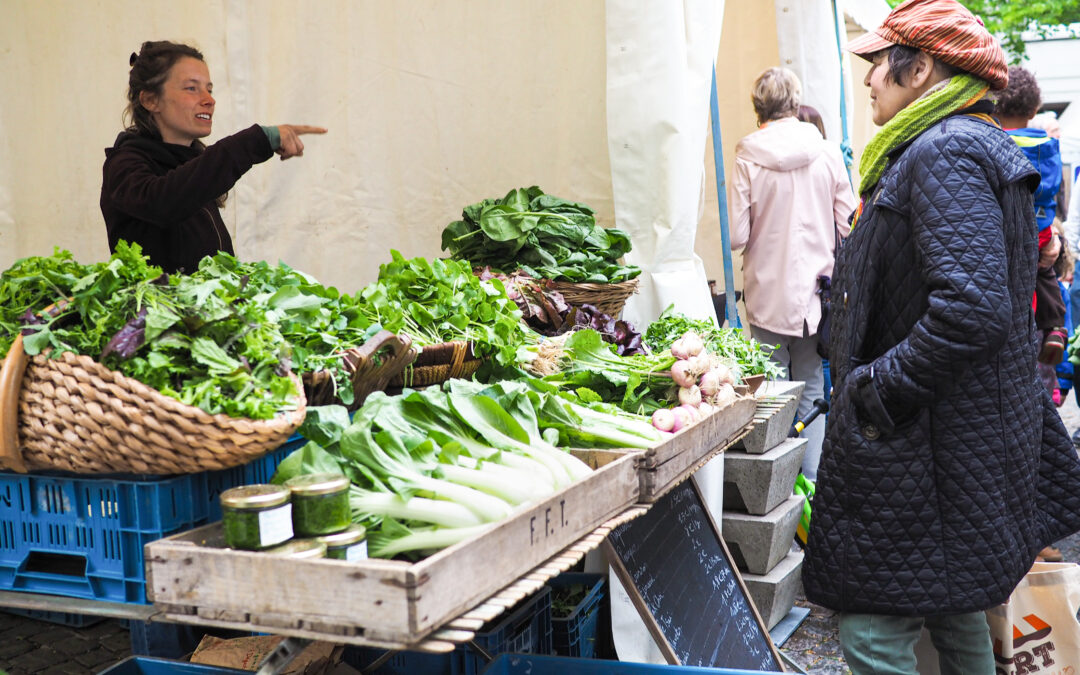 Le marché de produits locaux quitte la place X.Neujean pour se tenir place Cathédrale dès avril