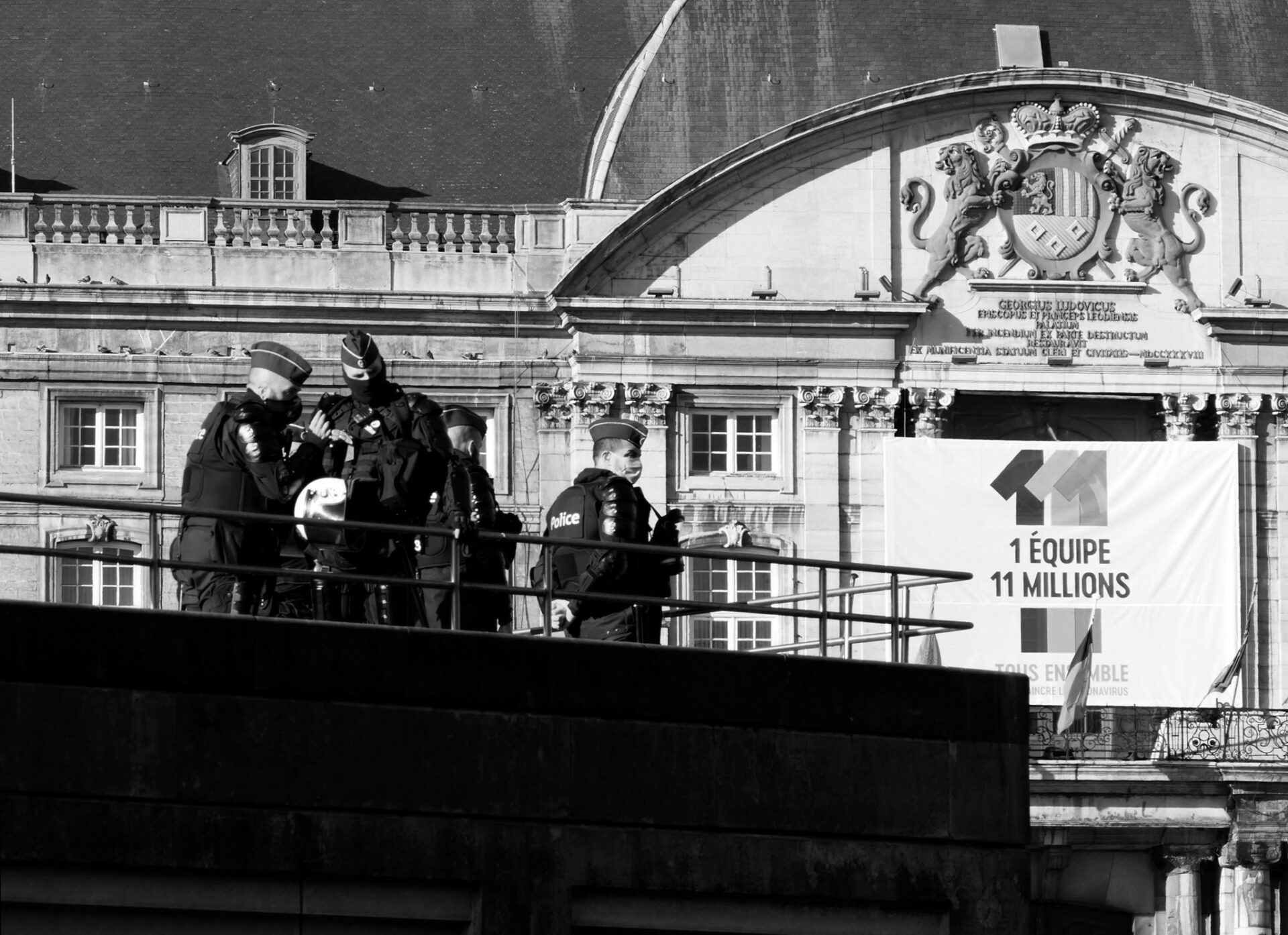 Démonstration de force de la police ce 20 mars: plus de 120 interpellations et contrôles