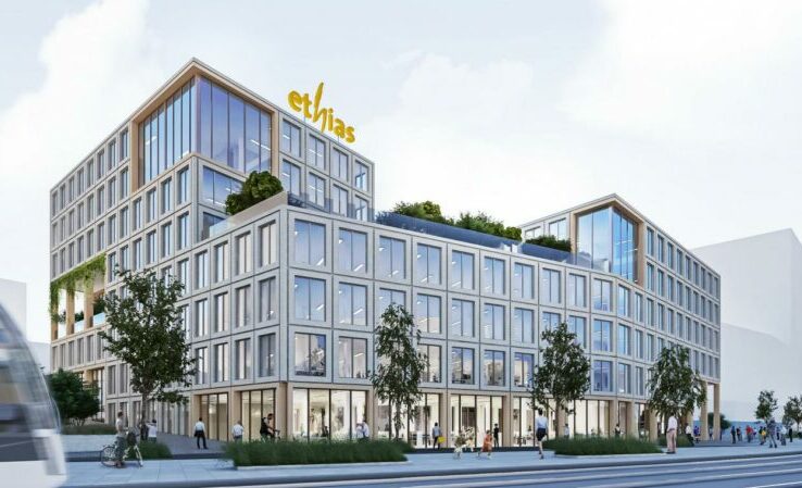 Ethias va quitter le centre-ville et s’installer dans le nouvel éco-quartier de Coronmeuse