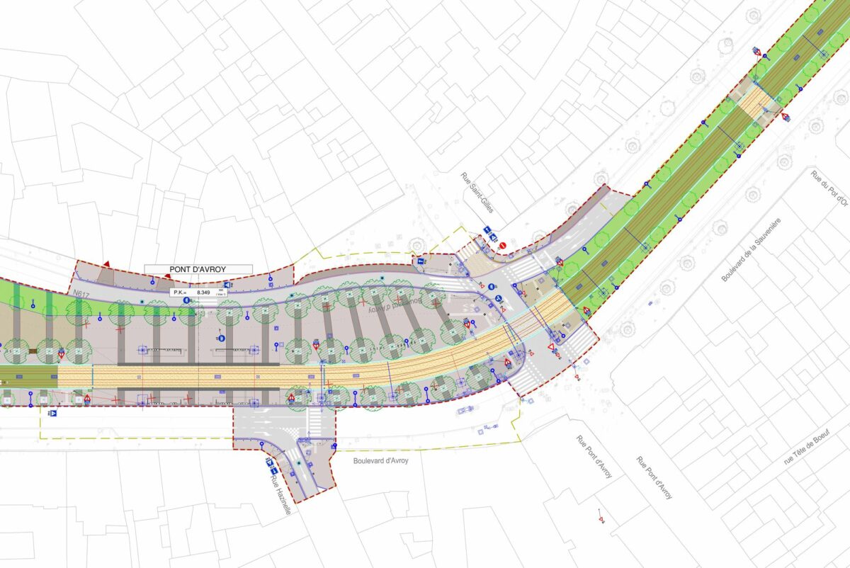 Les plans détaillés du futur tram de Liège un peu trop secrets ?