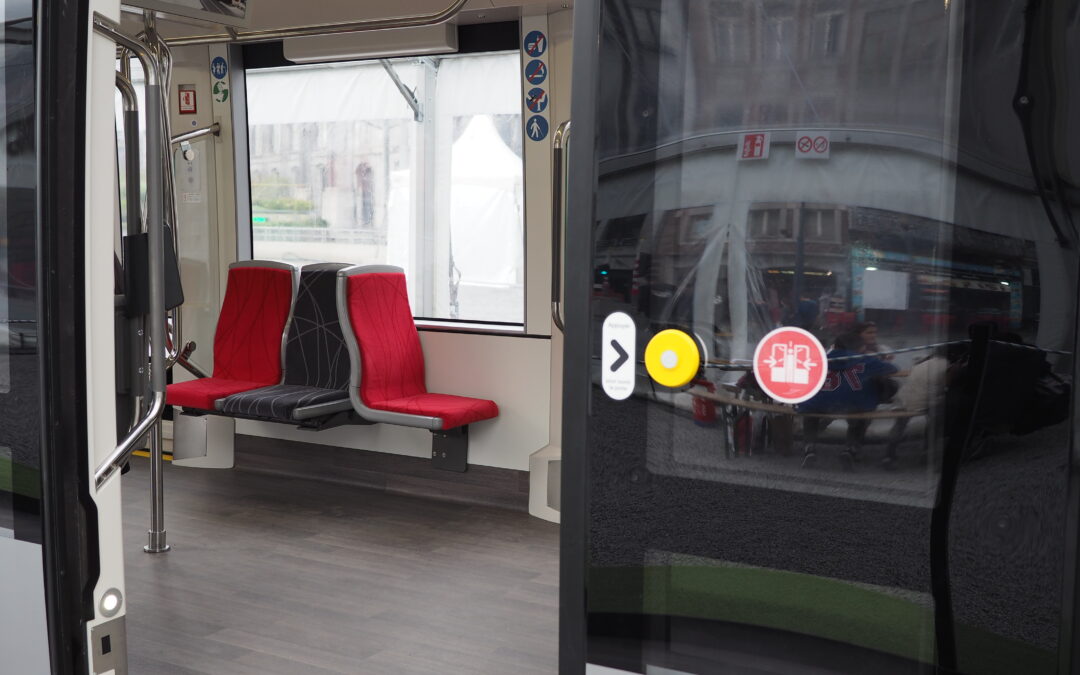 Il sera interdit de monter avec un vélo non-pliant dans le tram lorsqu’il sera mis en service