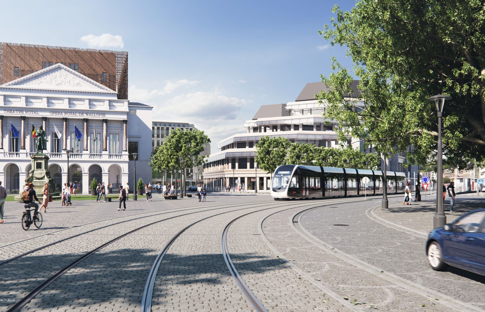 Le TEC et Tram’Ardent réorganisent les travaux pour que le tram roule comme prévu en mai 2023