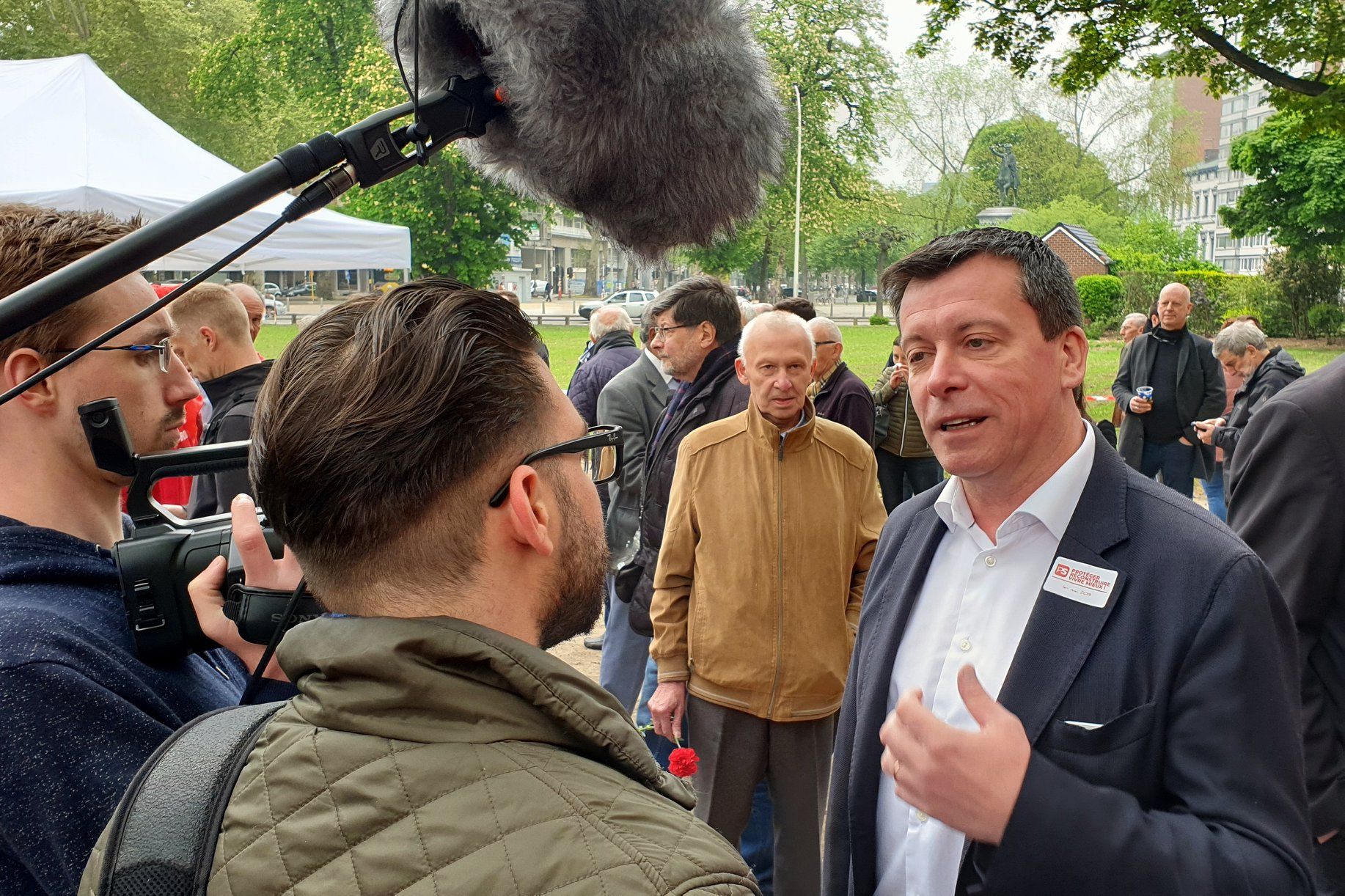 1er mai restreint au parc d’Avroy