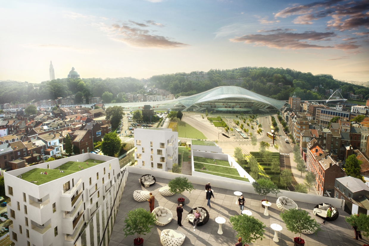 Voici à quoi ressembleront les lofts de l’écoquartier Paradis Express aux Guillemins