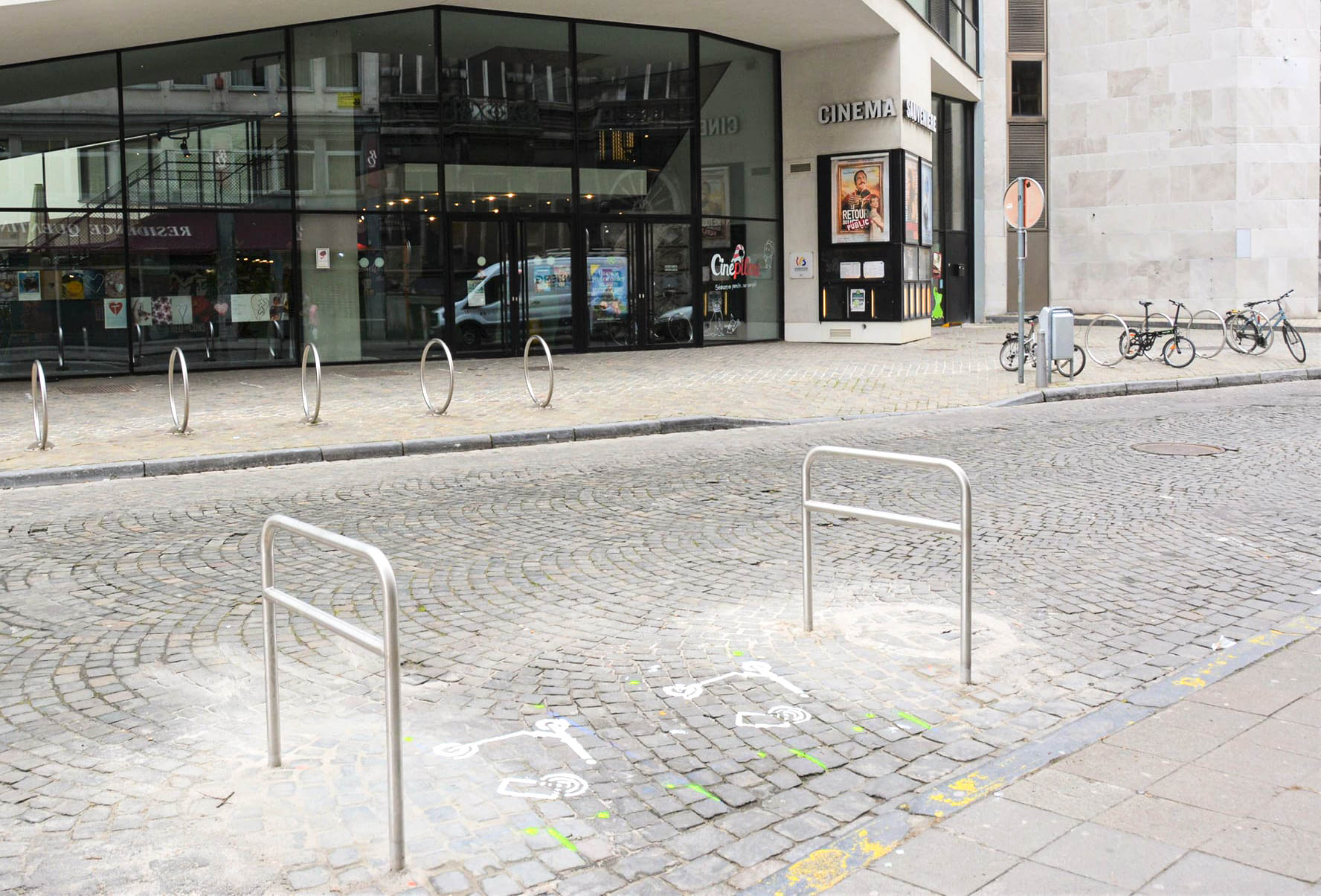 Des emplacements de parkings pour trottinettes au centre-ville:  les premiers en Wallonie