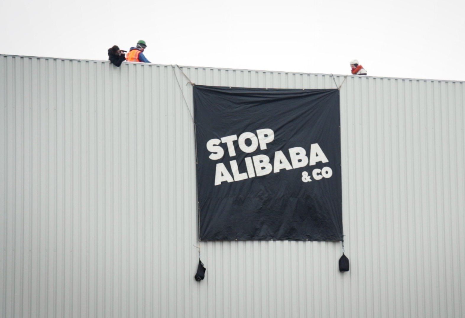 Stop Alibaba &co réclame un moratoire sur l’arrivée d’Alibaba à Liège