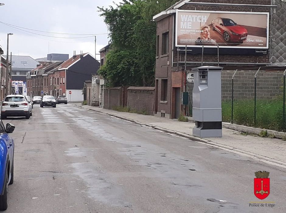 Le Lidar est rue Saint-Nicolas à Glain