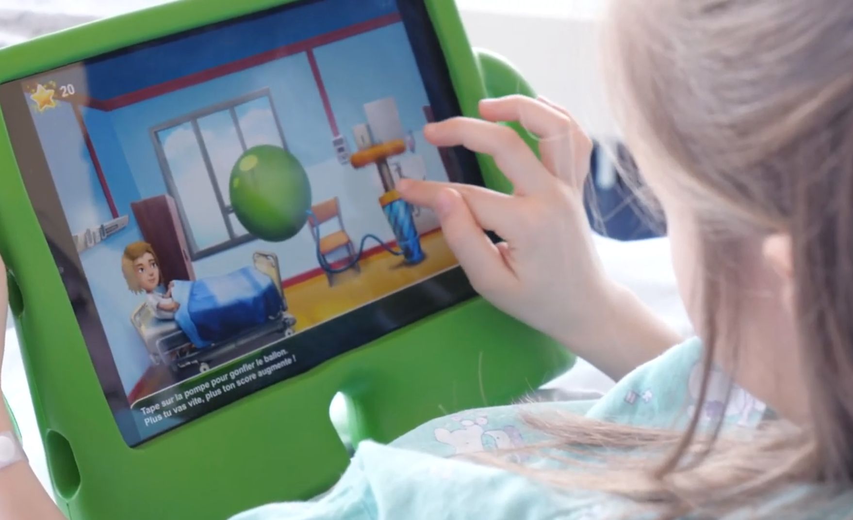Au CHR on immerge les enfants dans un jeux vidéo pour dédramatiser leur entrée au bloc opératoire