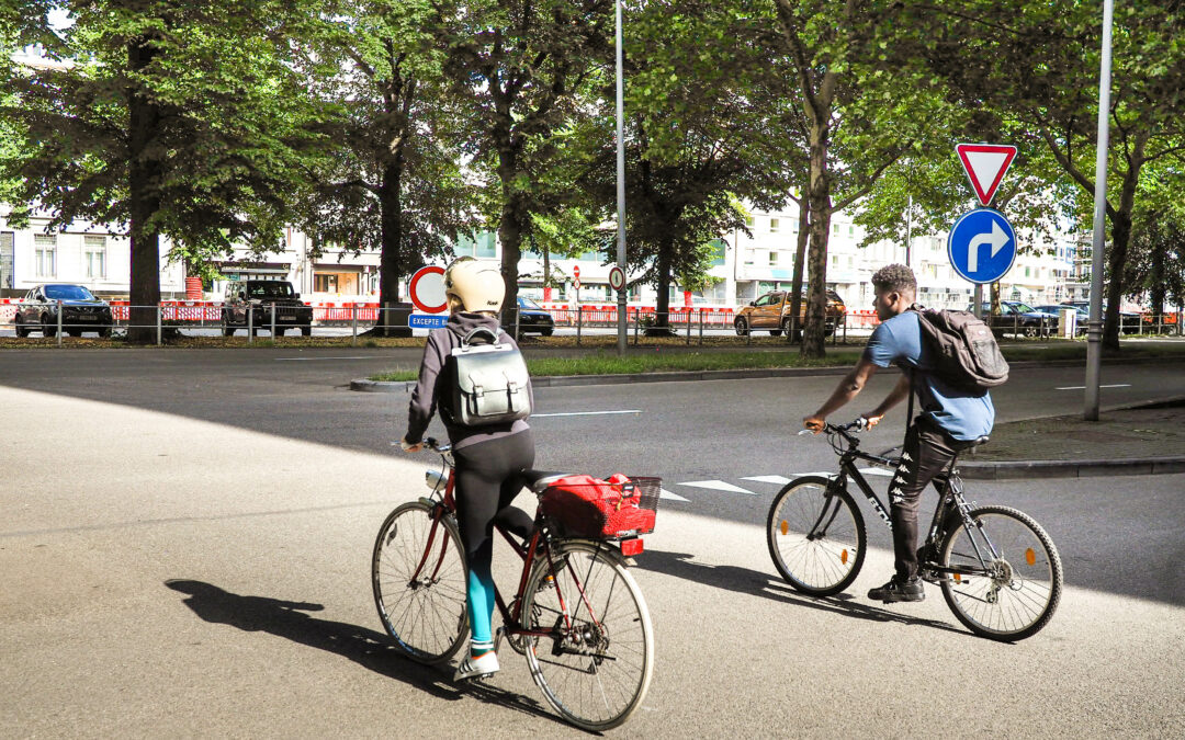 Le site propre des bus boulevard d’Avroy va devenir une piste cyclable