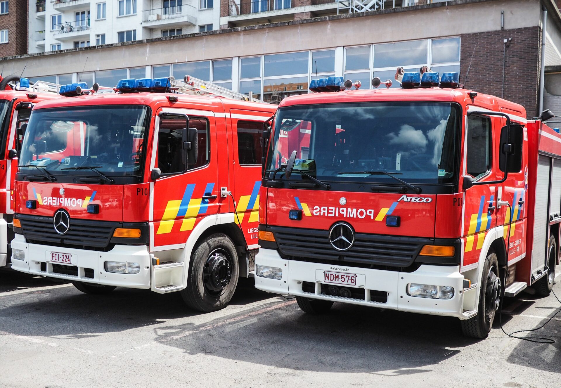 Les pompiers vont faire du bruit à 15h30