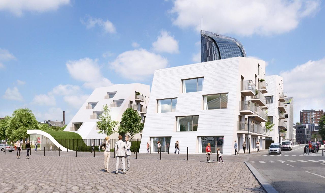 Paradis Express: les 115 appartements Matexi situés devant la gare des Guillemins bientôt en vente