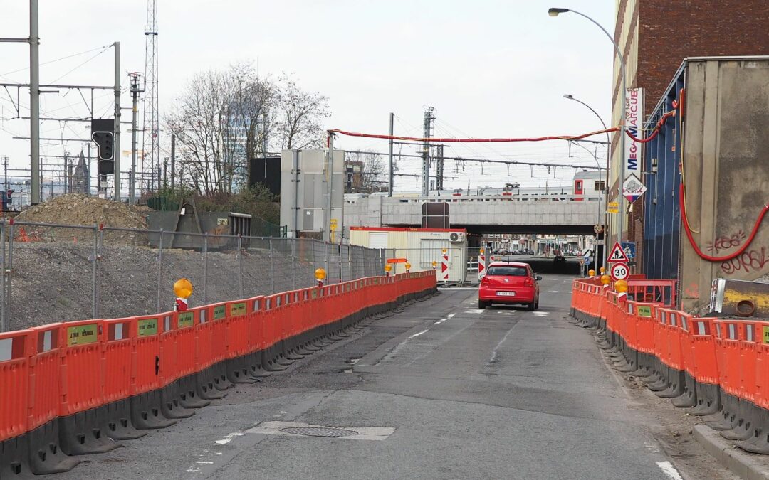 Rétablissement du double sens de circulation sous le pont des Tilleuls pour améliorer le trafic à Fragnée
