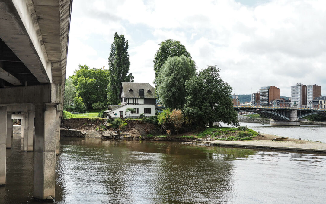 Inondations: les murs des berges abîmées au pont de Fétinne seront reconstruits après les travaux de sécurisation