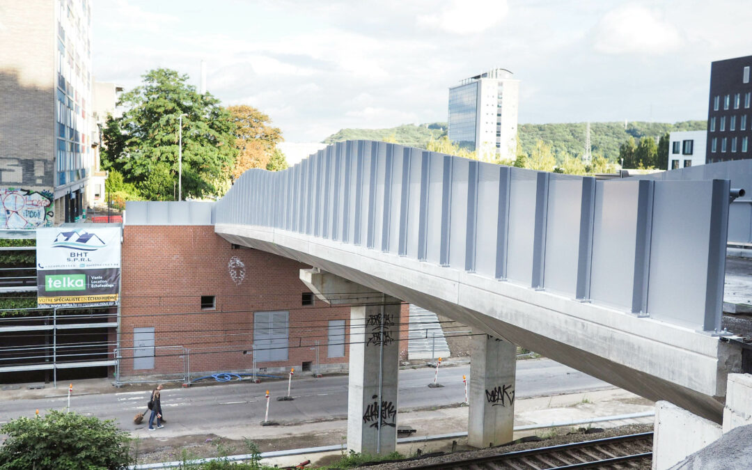 Le pont des Tilleuls a été reconstruit et sera rouvert à la circulation le 10 septembre