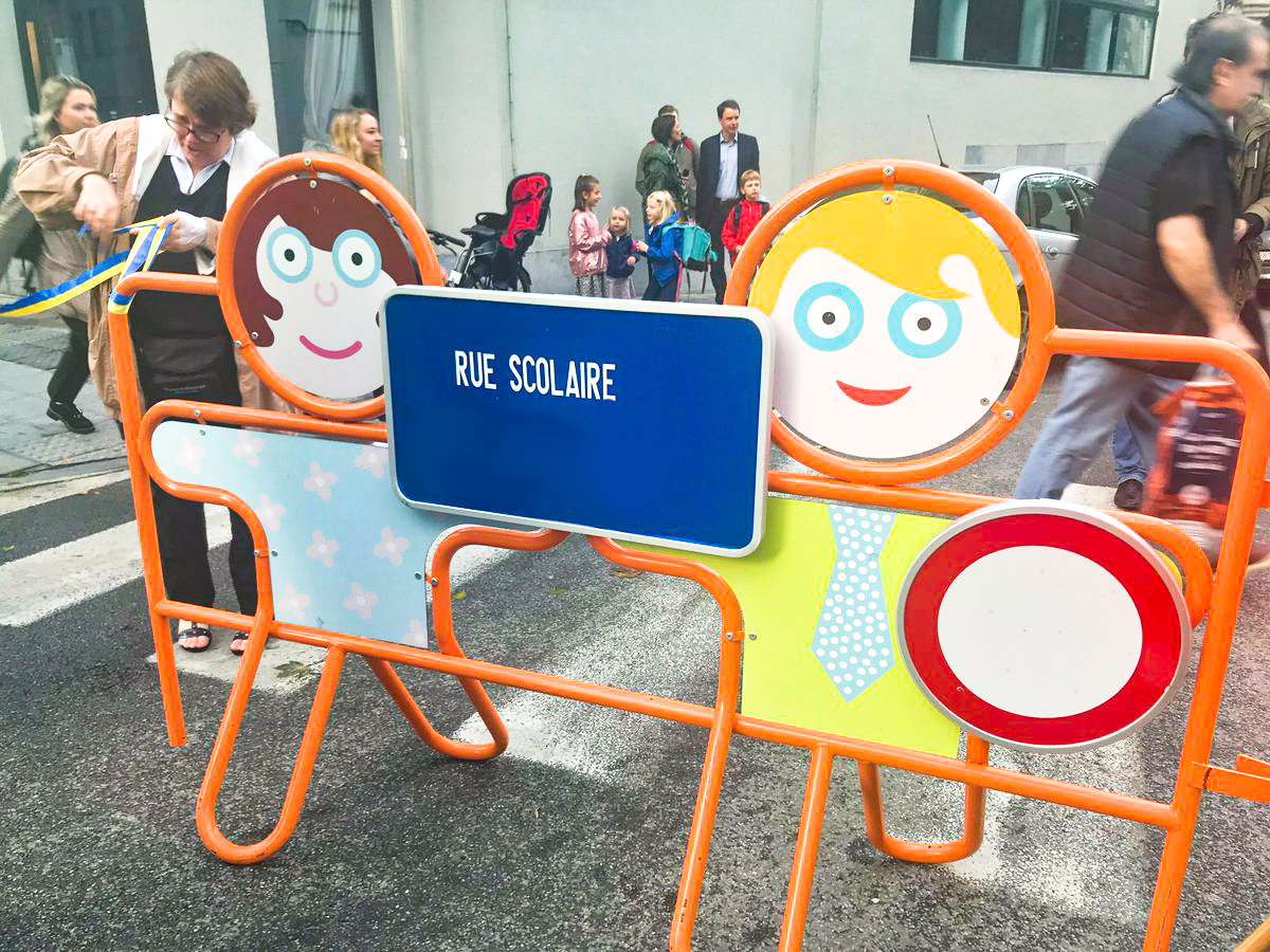 Une première « rue scolaire » sera mise en place à Liège dans les prochaines semaines