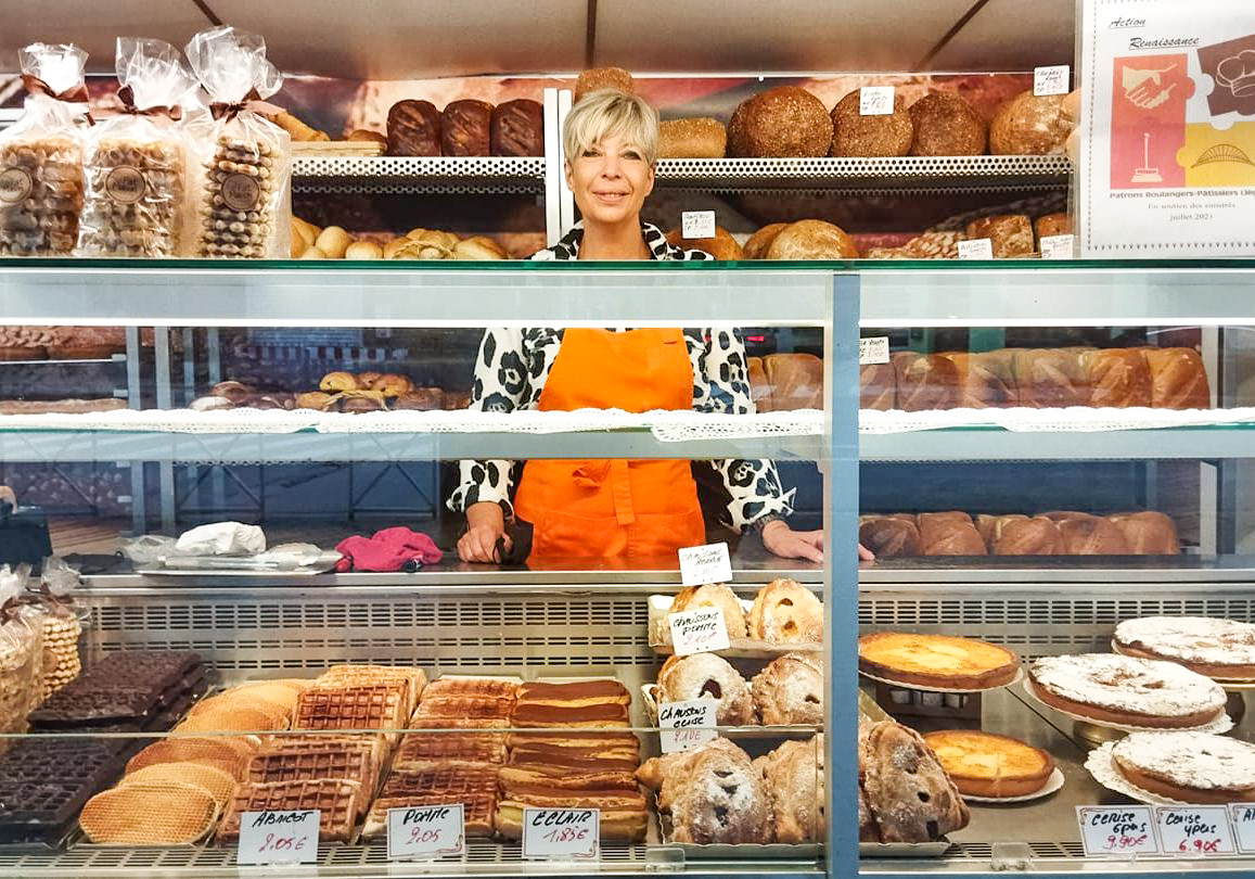 Une boulangerie temporaire dans le quartier sinistré d’Angleur