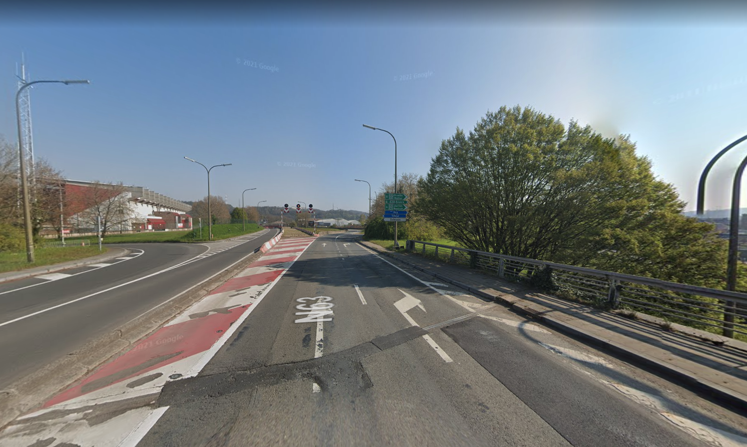 La circulation impactée au pont d’Ougrée suite à des travaux