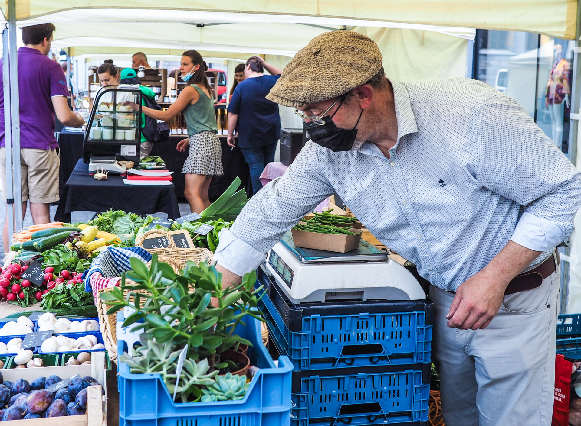 Un marché du commerce équitable ce samedi près de la place du Marché