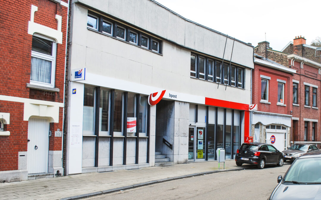 Rénovation complète du bureau de poste d’Angleur suite aux inondations